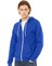 BELLA + CANVAS® Unisex Lightweight Sponge Fleece Zip-Up Hoodie